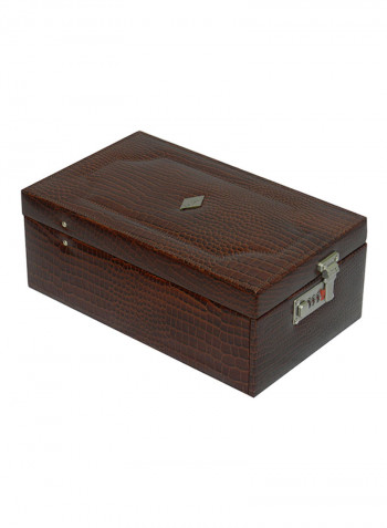 Genuine Leather Designer Jewellery Box