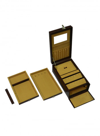 Genuine Leather Designer Jewellery Box
