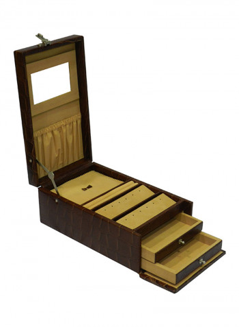 Genuine Leather Designer Jewellery Box