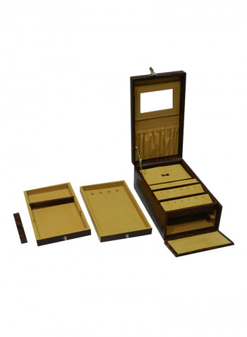 Genuine Leather Designer Jewellery Box