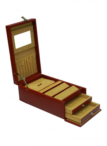 Genuine Leather Designer Jewellery Box