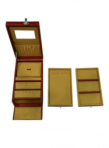 Genuine Leather Designer Jewellery Box