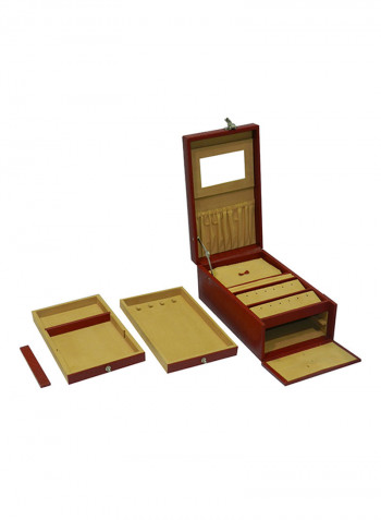 Genuine Leather Designer Jewellery Box