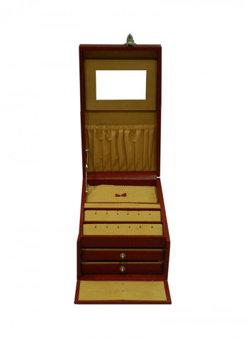 Genuine Leather Designer Jewellery Box