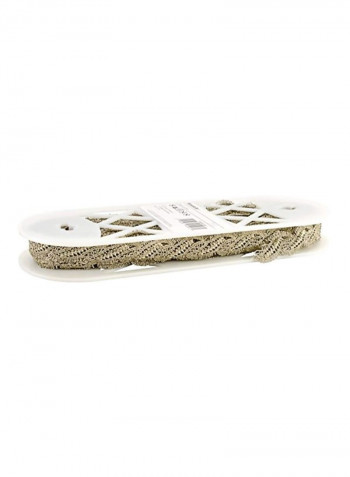 Metallic Paisley Band Gold