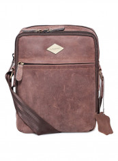 Leather Zipper Crossbody Bag Brown reviews Leather Zipper Crossbody Bag Brown