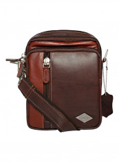 Leather Zipper Crossbody Bag Brown reviews Leather Zipper Crossbody Bag Brown