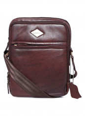 Leather Zipper Crossbody Bag Brown reviews Leather Zipper Crossbody Bag Brown