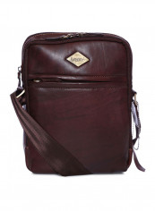 Leather Zipper Crossbody Bag Brown reviews Leather Zipper Crossbody Bag Brown