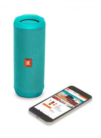 Flip 4 Portable Bluetooth Speaker Teal