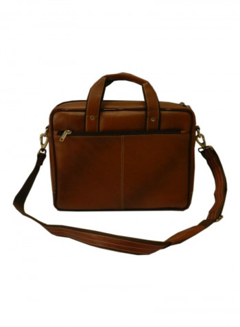 Leather Crossbody Bag Tan
