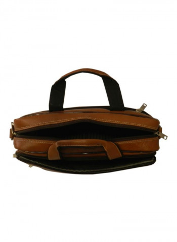 Leather Crossbody Bag Tan