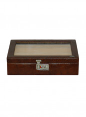 Compactible And Secured Leather Jewellery Box
