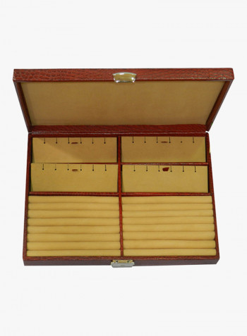Earring, Ring And Cufflinks Jewellery Box