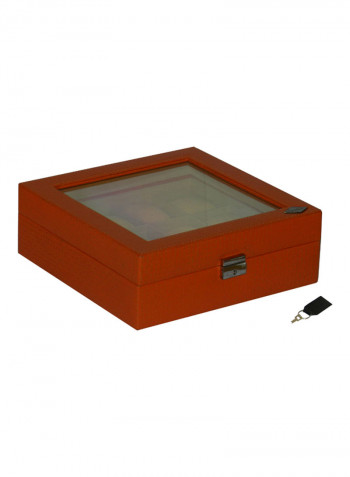 Glass Top Designer 12 Watch Box