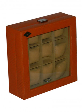 Glass Top Designer 12 Watch Box