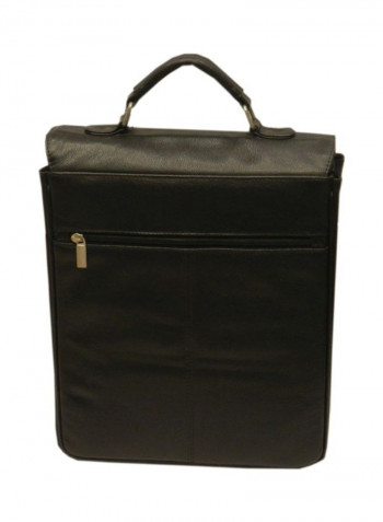Leather Briefcase Black