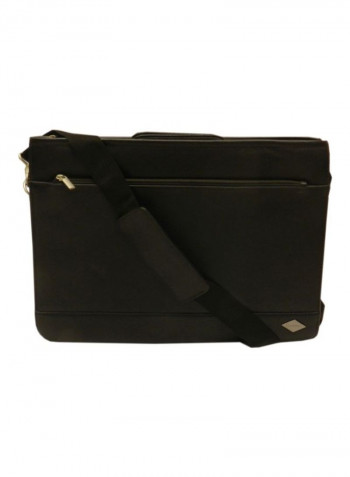 Leather Crossbody Bag Black