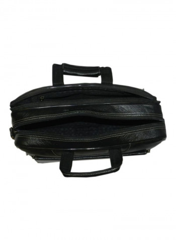 Leather Crossbody Bag Black