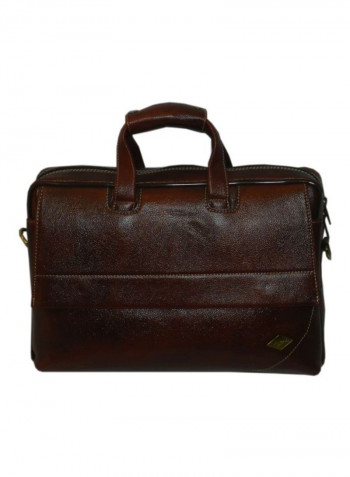 Leather Crossbody Bag Brown
