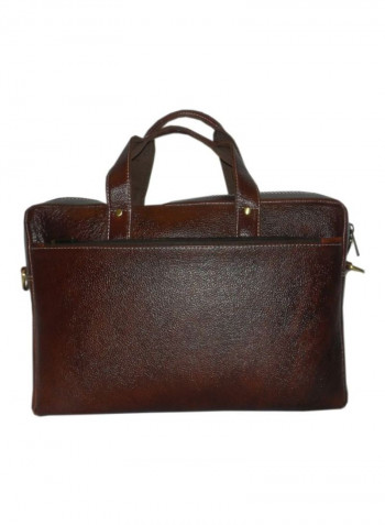 Leather Crossbody Bag Brown