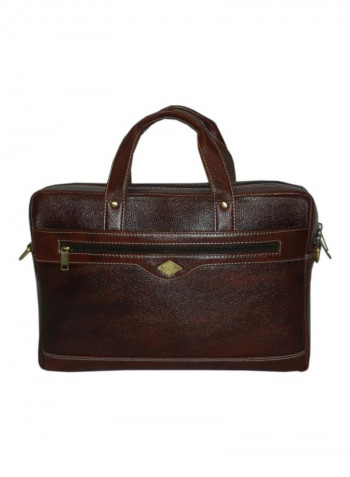Leather Crossbody Bag Brown