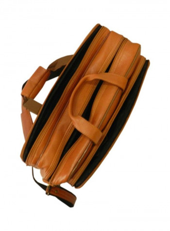 Leather Crossbody Bag Tan