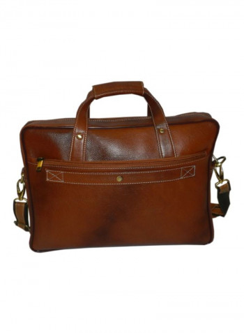Leather Crossbody Bag Tan