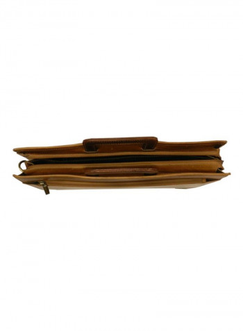 Leather Crossbody Bag Tan