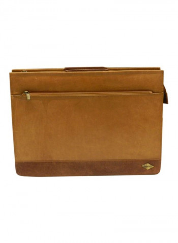 Leather Crossbody Bag Tan