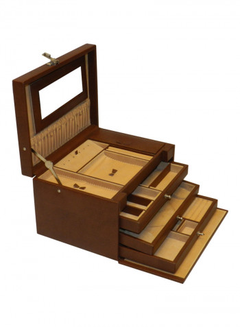 Leather Designer Big Jewellery Box
