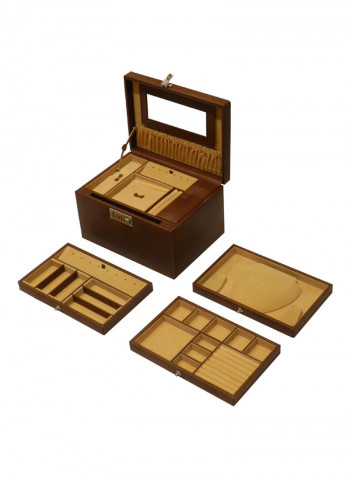Leather Designer Big Jewellery Box