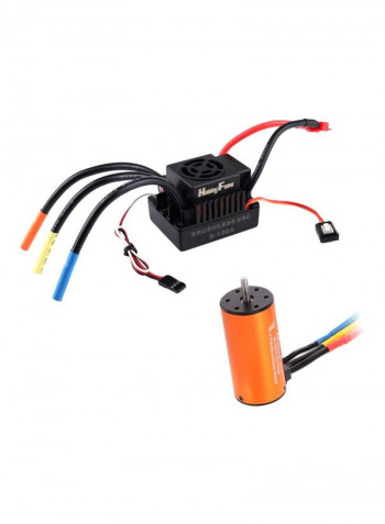 4 Pole Brushless Motor S-120A For Traxxas RC Car 1RM10967-2
