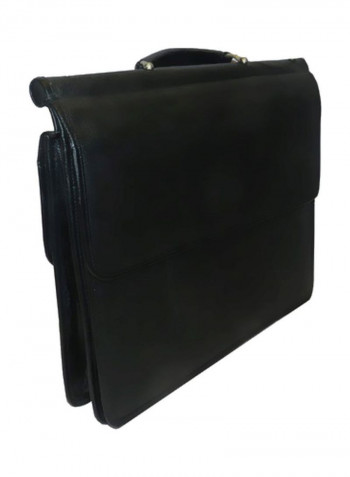 Leather Crossbody Bag Black