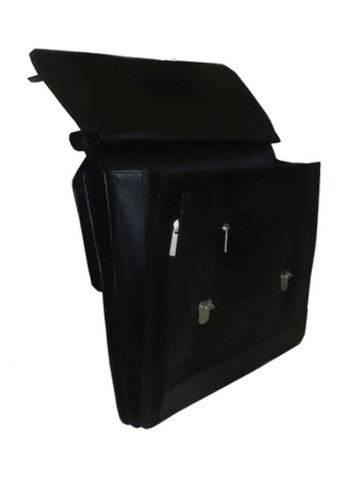 Leather Crossbody Bag Black