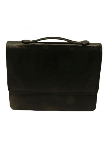 Leather Crossbody Bag Black