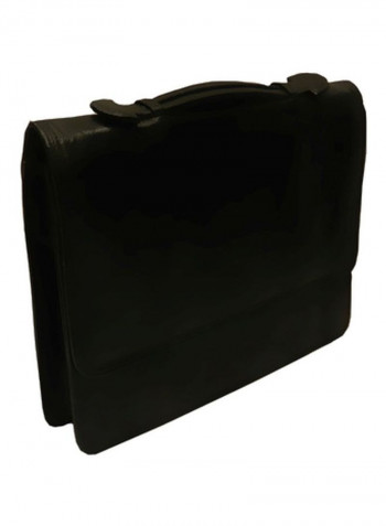 Leather Crossbody Bag Black