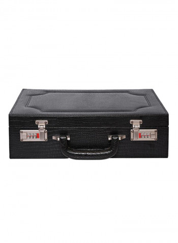 Leather Jewelry Organizer Box