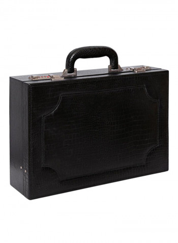 Leather Jewelry Organizer Box