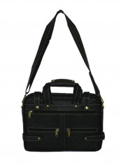 Leather Office Shoulder Bag Black reviews Leather Office Shoulder Bag Black