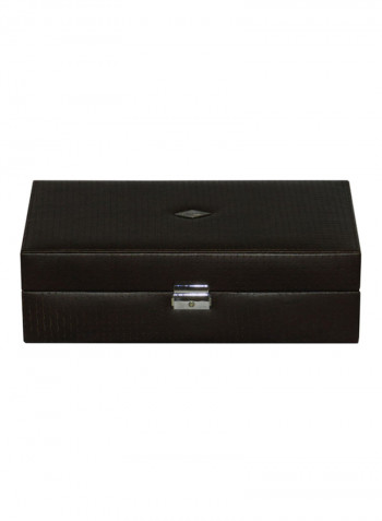 Textured Designer 10 Watch Box
