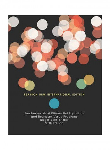 Fundamentals Of Differential Equations And Boundary Value Problems Paperback 6
