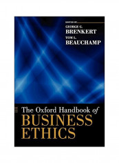The Oxford Handbook Of Business Ethics Paperback