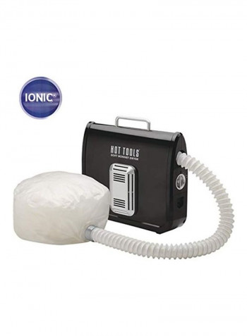 Professional Soft Bonnet Dryer أسود/أبيض