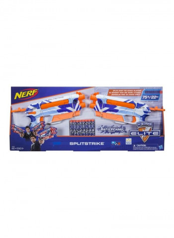 2-Piece N-Strike Elite Split Blaster Set With Dart 5.1 x 64.8cm