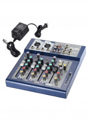 4-Channel Audio Mixer Console Built-In Effect VM1053 Blue/Black reviews 4-Channel Audio Mixer Console Built-In Effect VM1053 Blue/Black