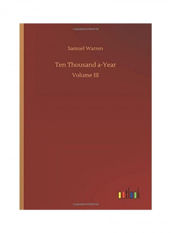 Ten Thousand A-Year Hardcover English by Samuel Warren - 2018
