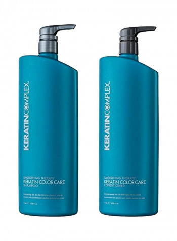 2-Piece Smoothing Therapy Colour Care Shampoo And Conditioner Set 33.8ounce