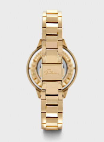 Women's Stainless-Steel Analog Wrist Watch P 16037BSG-22M