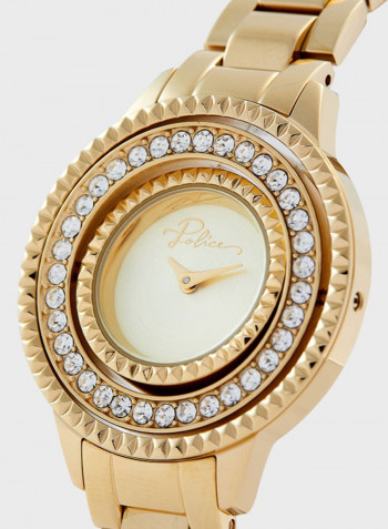 Women's Stainless-Steel Analog Wrist Watch P 16037BSG-22M